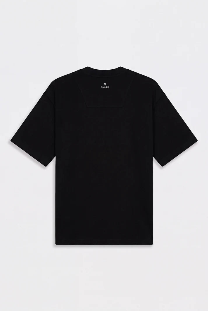 Mercerized 1139 Black T-Shirt