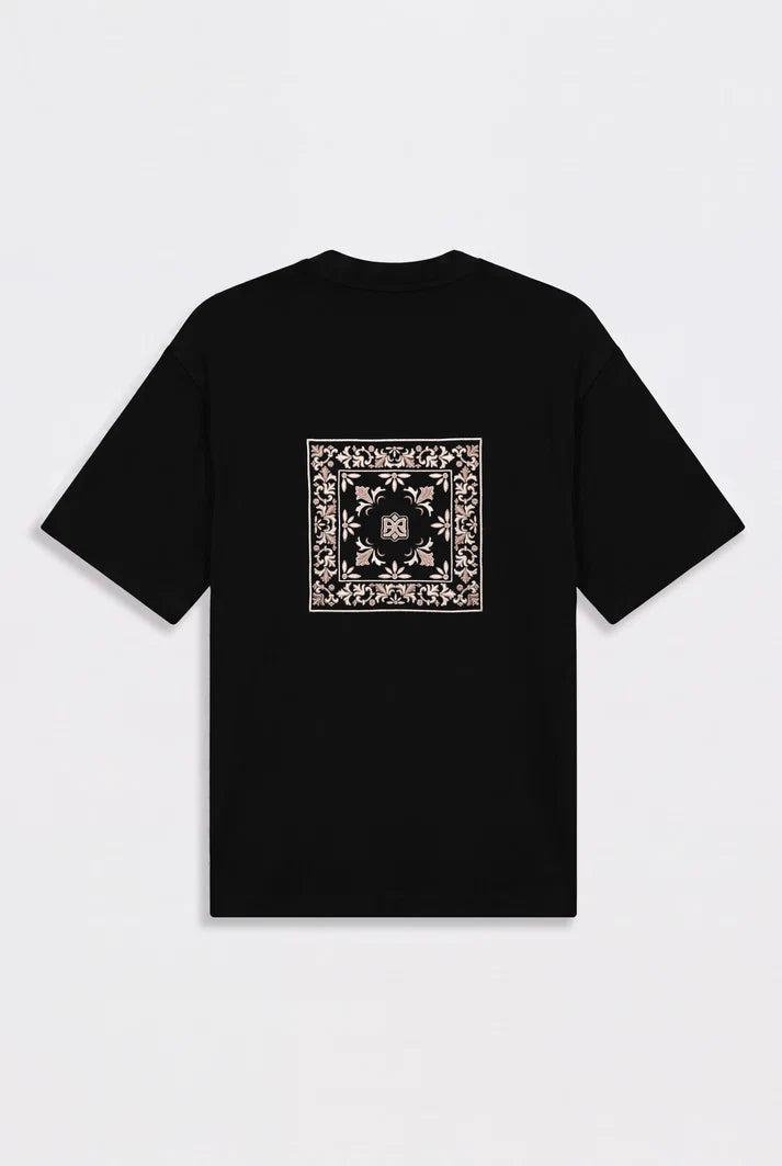 Mercerized 1116 Black T-Shirt