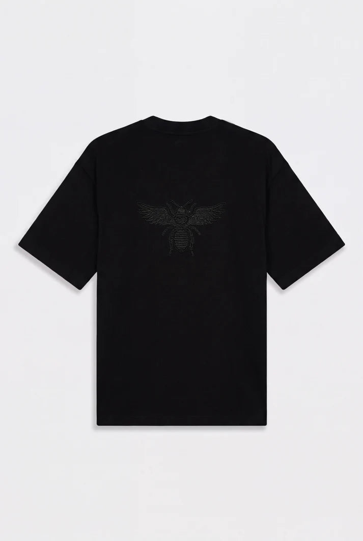 Mercerized 1005 Black T-Shirt