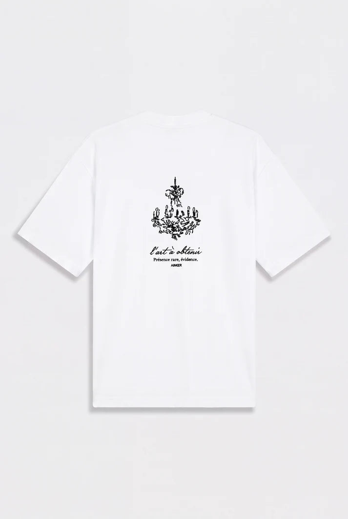 Mercerized 1162 White T-Shirt