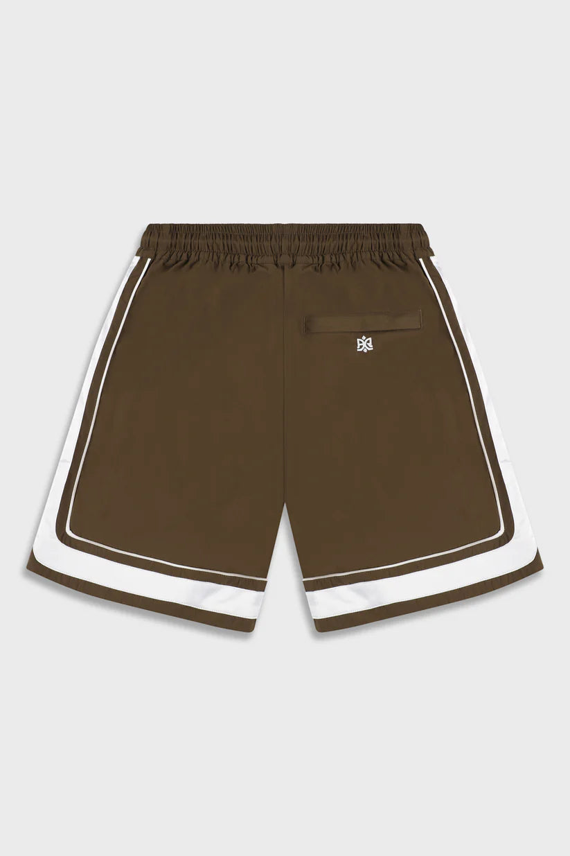 Nylon 827 Brown Short