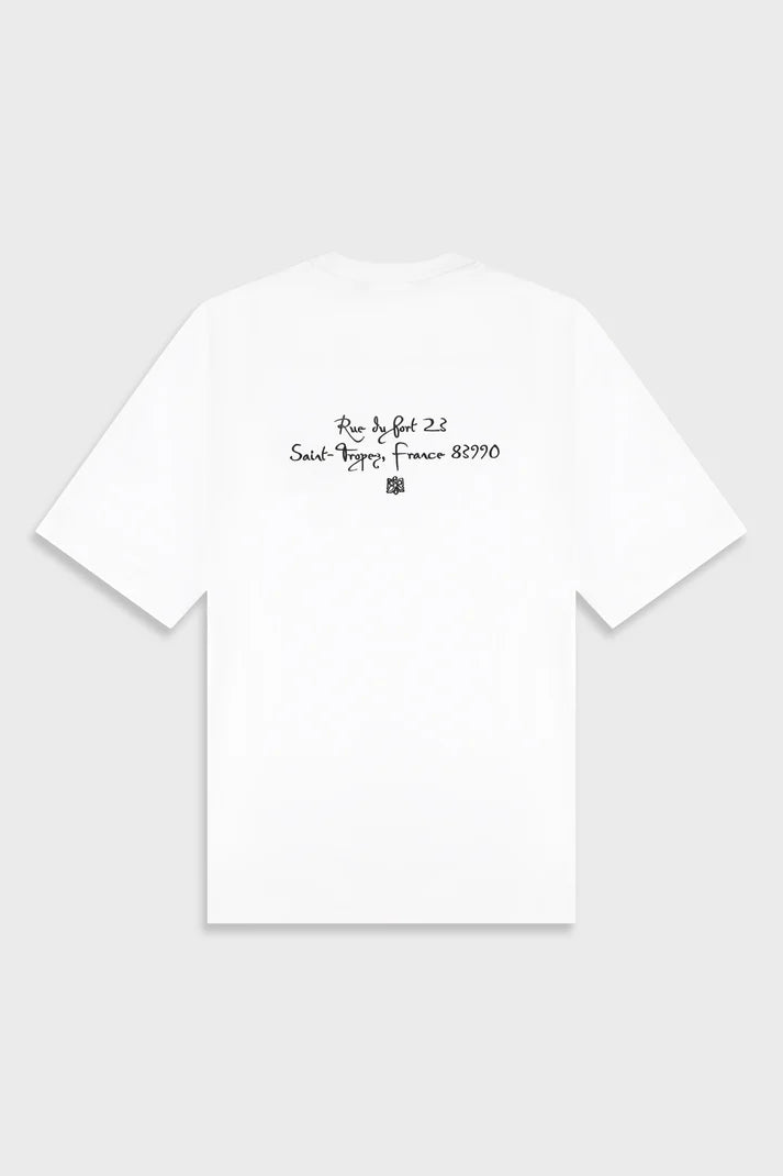 Mercerized 806 White T-Shirt