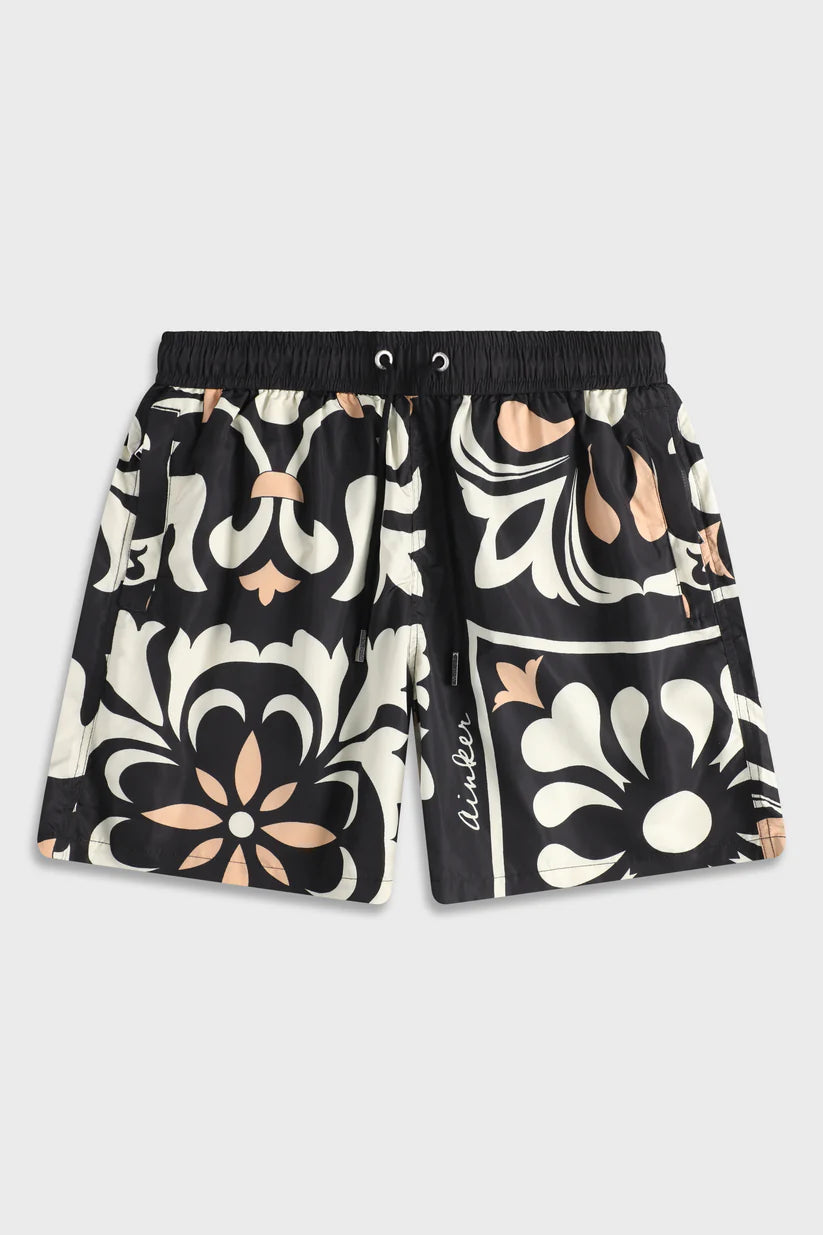 Flower 824 Brown Swimwear