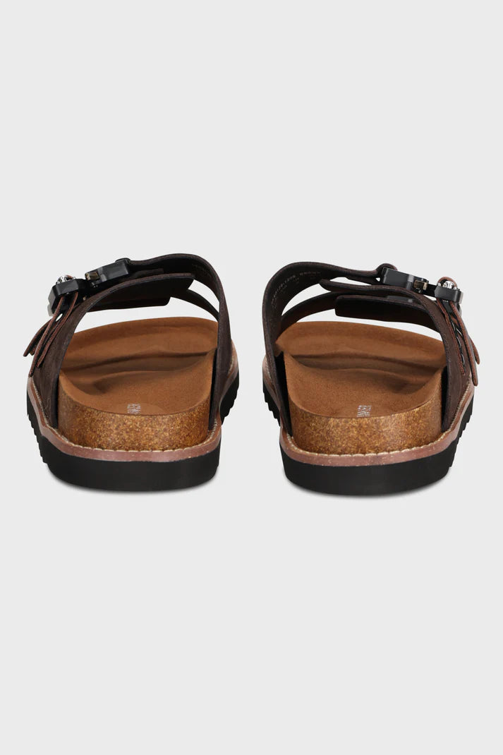 Swish Buckle Black Leather