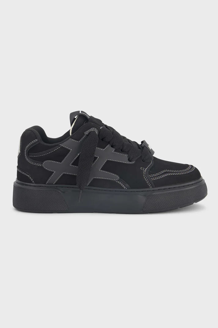 Backdoor Leather Suede Black