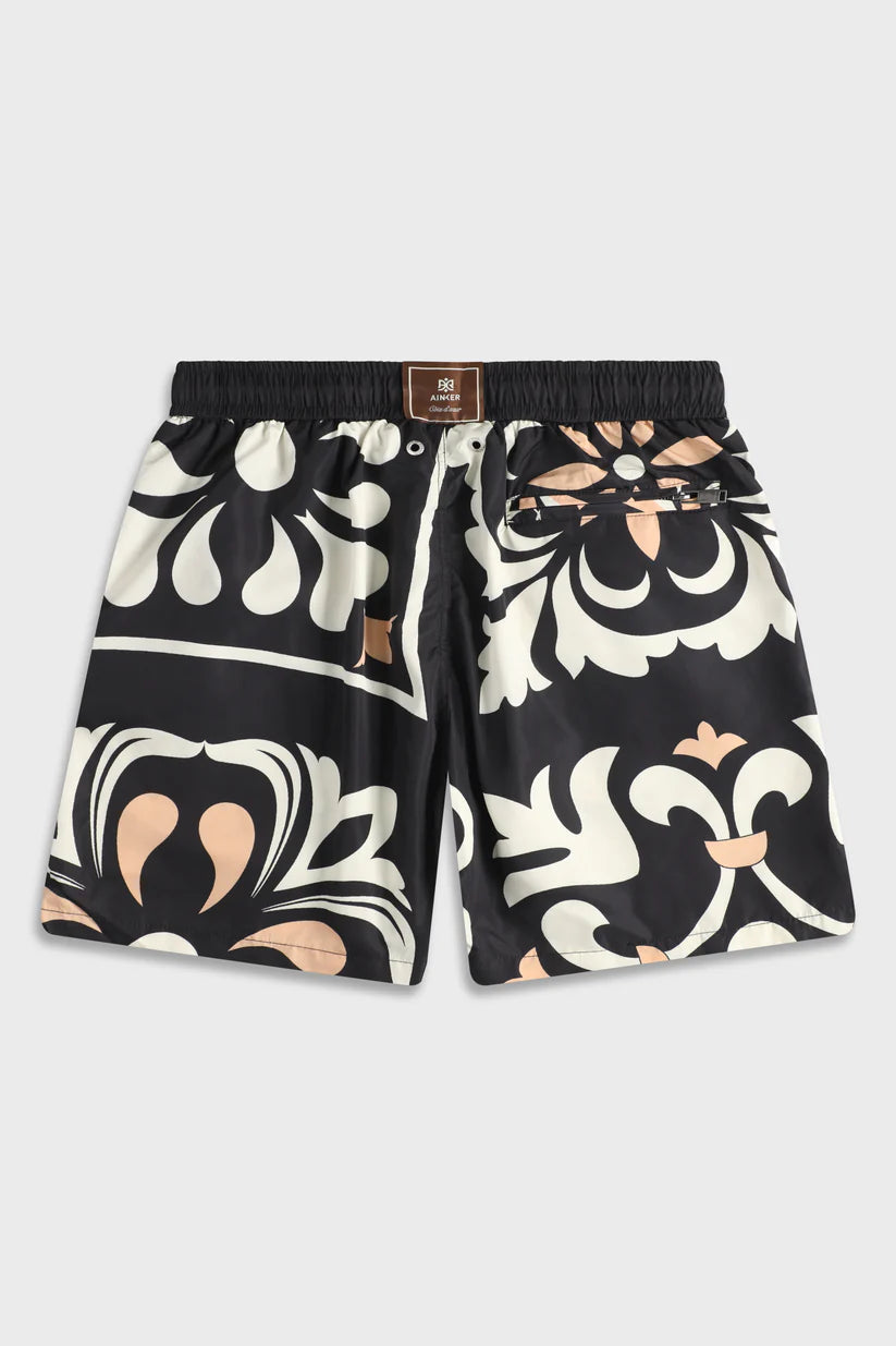 Flower 824 Brown Swimwear