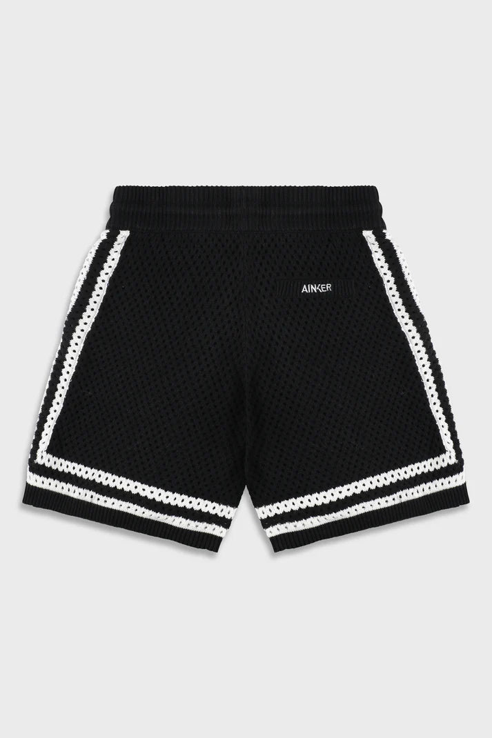 Black Mesh 804 Short Pant