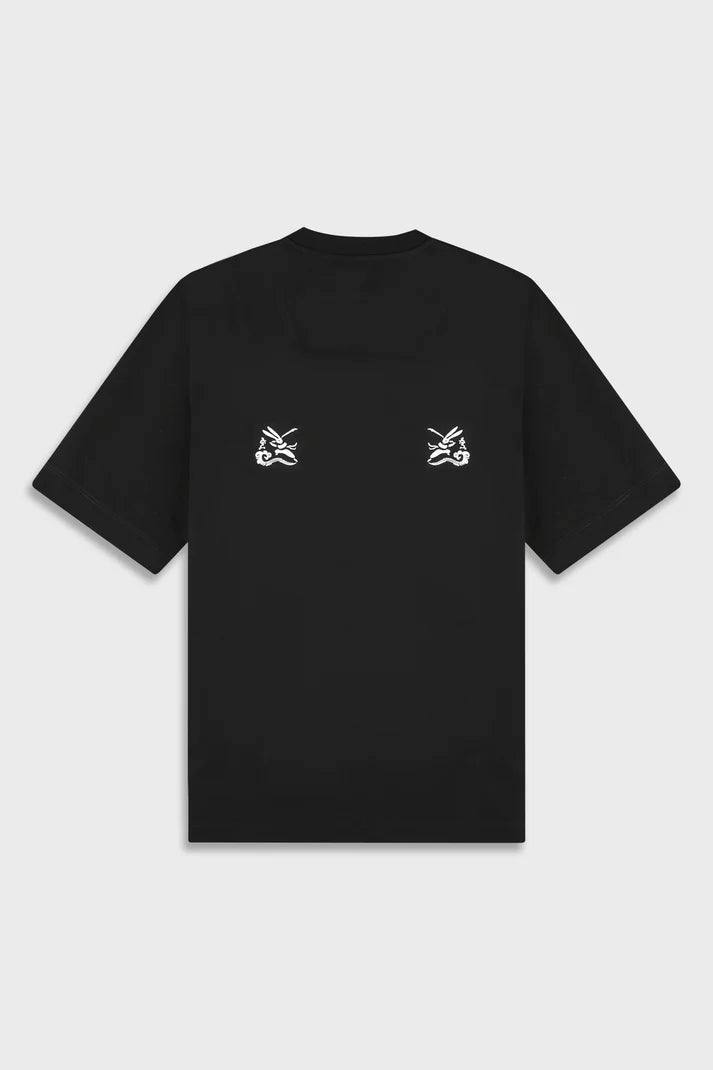 Mercerized 548 Black T-Shirt