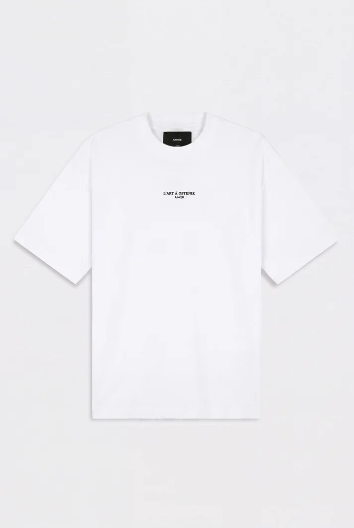 Mercerized 1162 White T-Shirt