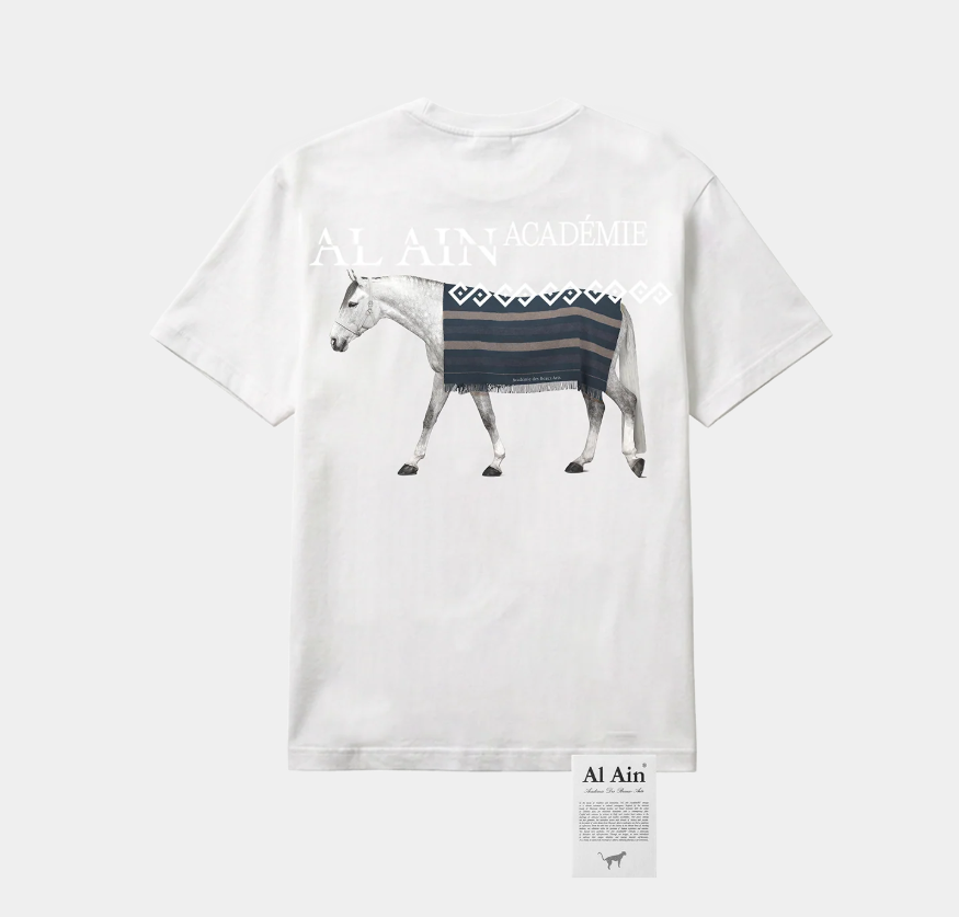 CHEVAL TEE WHITE