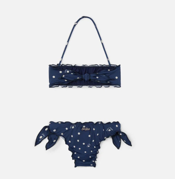 Emy navy polka dot bikini