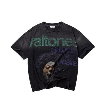 SATURDAY BLING TEE [BLACK]