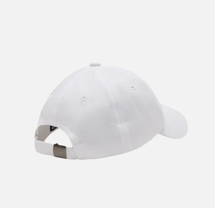 Davis white denim Ball Cap with St. Barth embroidery