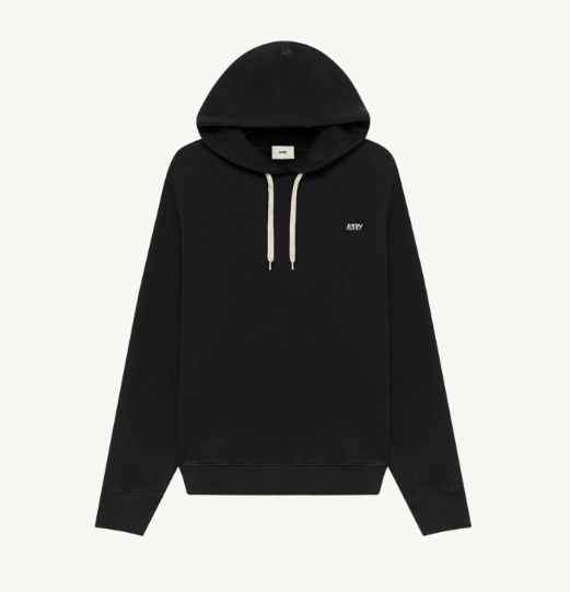 HOODIE WITH EMBROIDERED LOGO FOR MAN