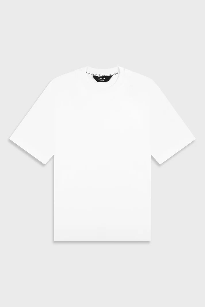 Mercerized 743 White T-Shirt