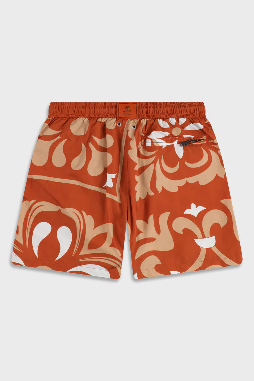 Flower 824 Terracotta Swimwear