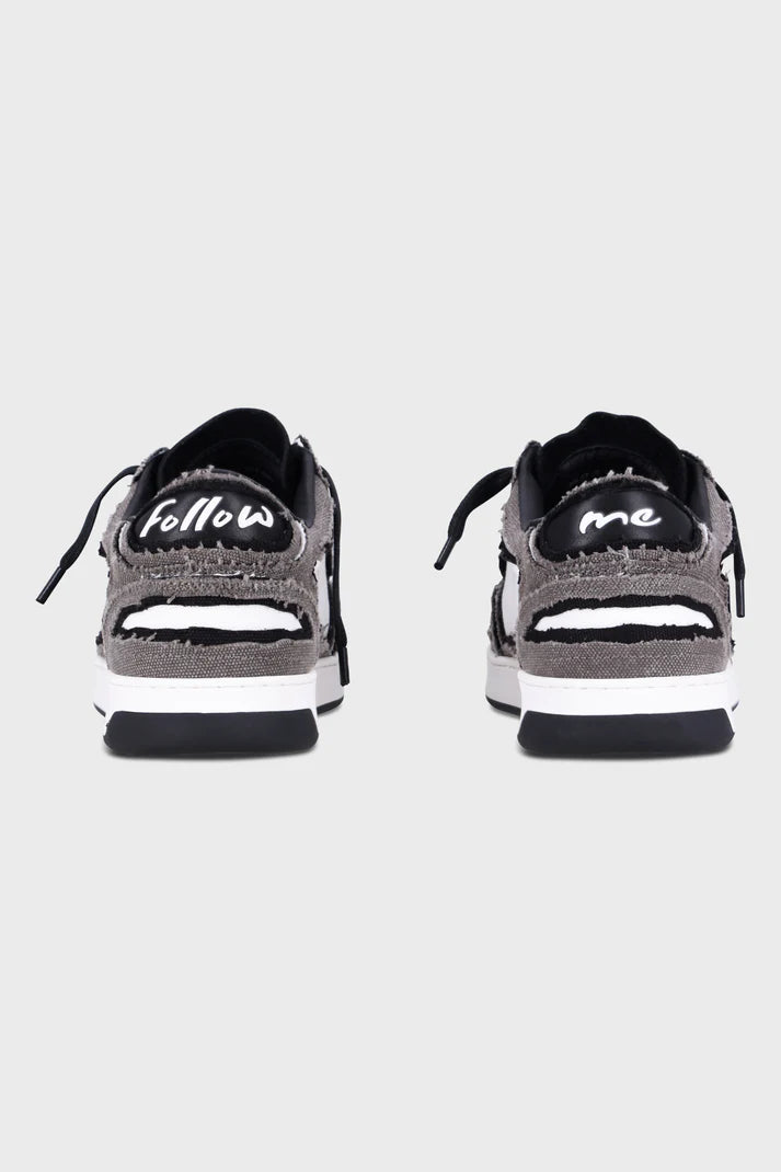 Lay Up Canvas White/Black/Gray