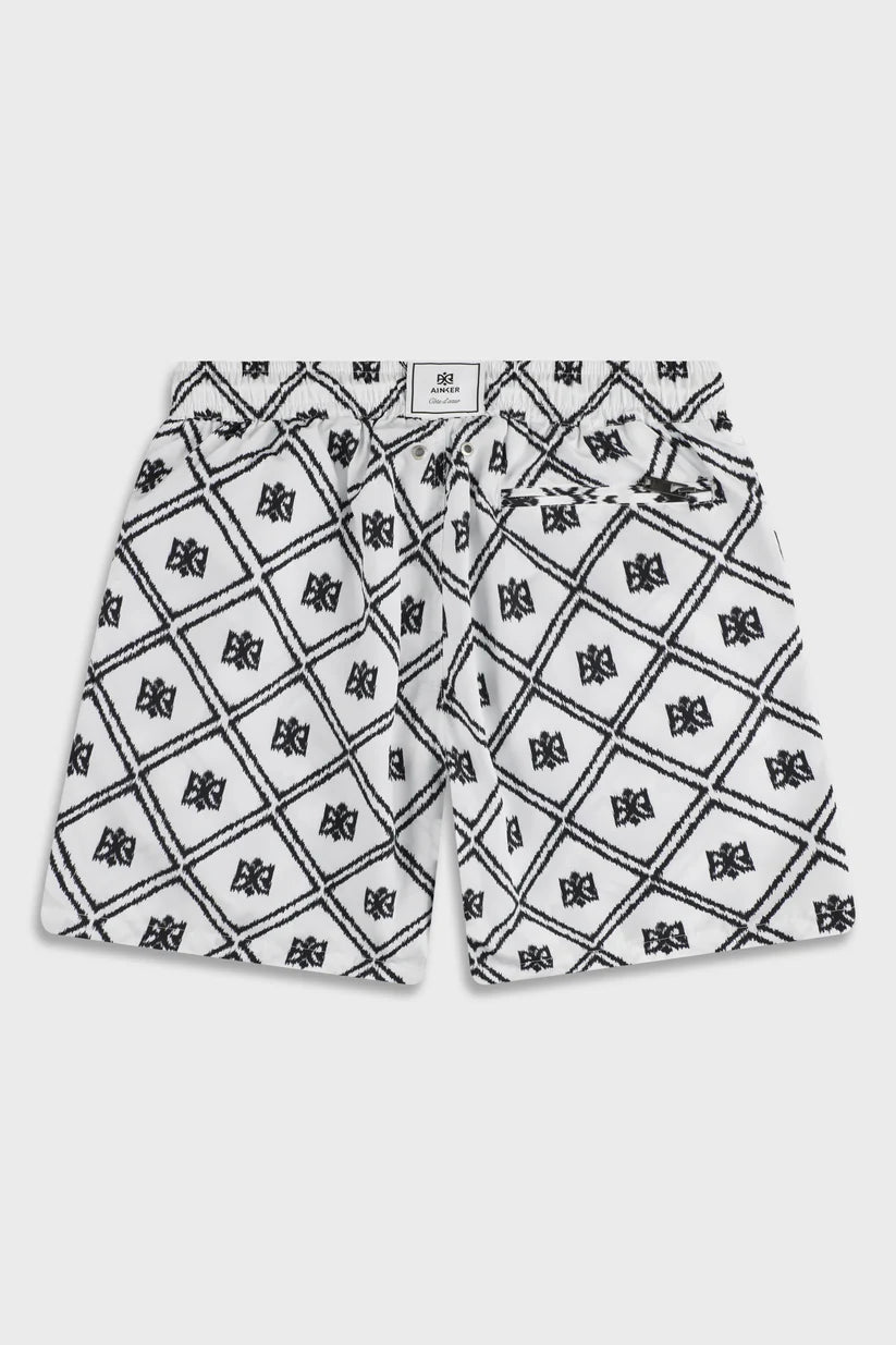 Diamond 819 White Swimwear