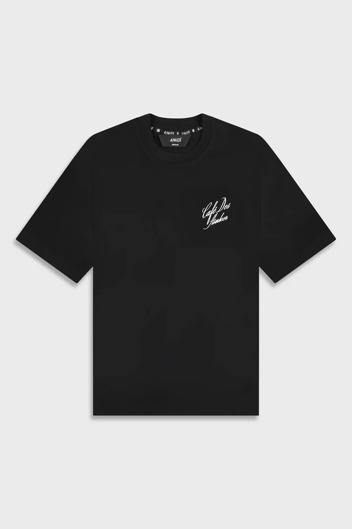 Mercerized 806 Black T-Shirt