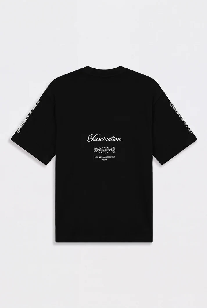 Mercerized 1034 Black T-Shirt