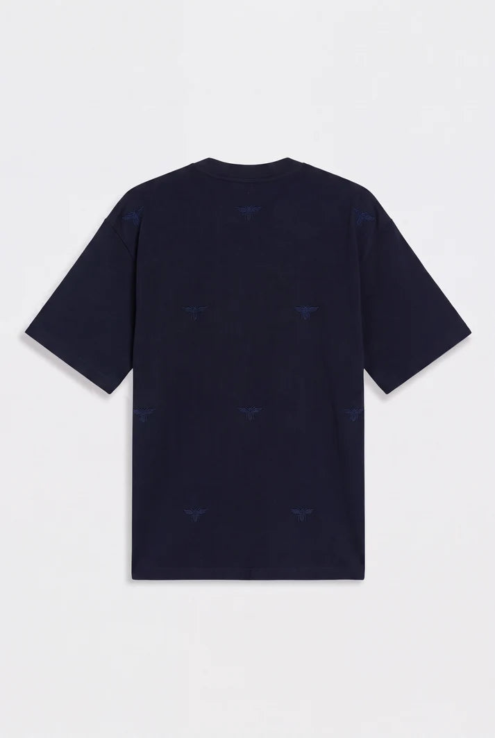 Mercerized 1002 Navy T-Shirt