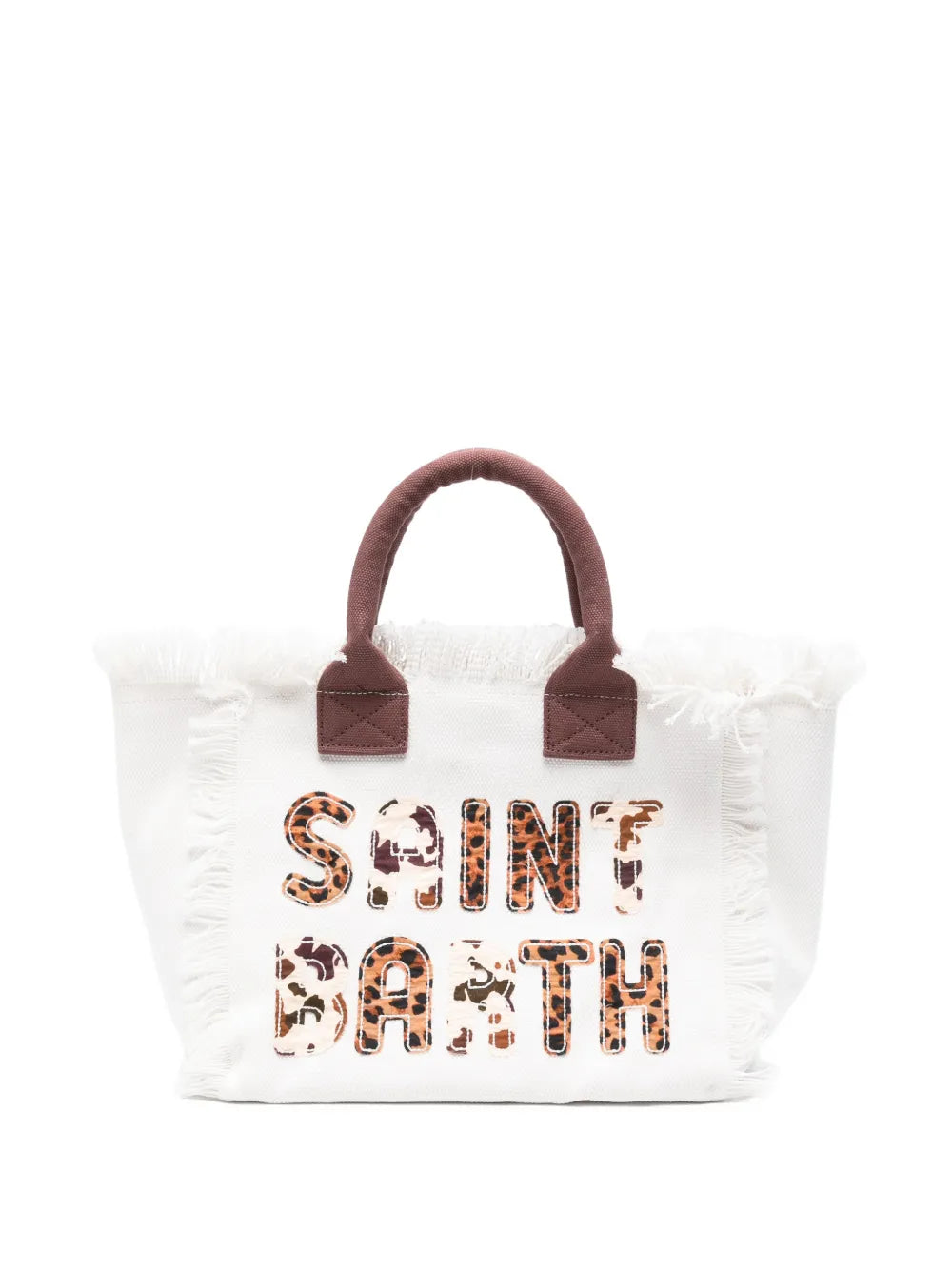 fringed-detail tote bag