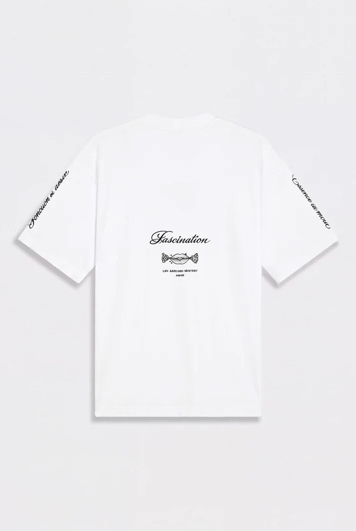 Mercerized 1034 White T-Shirt