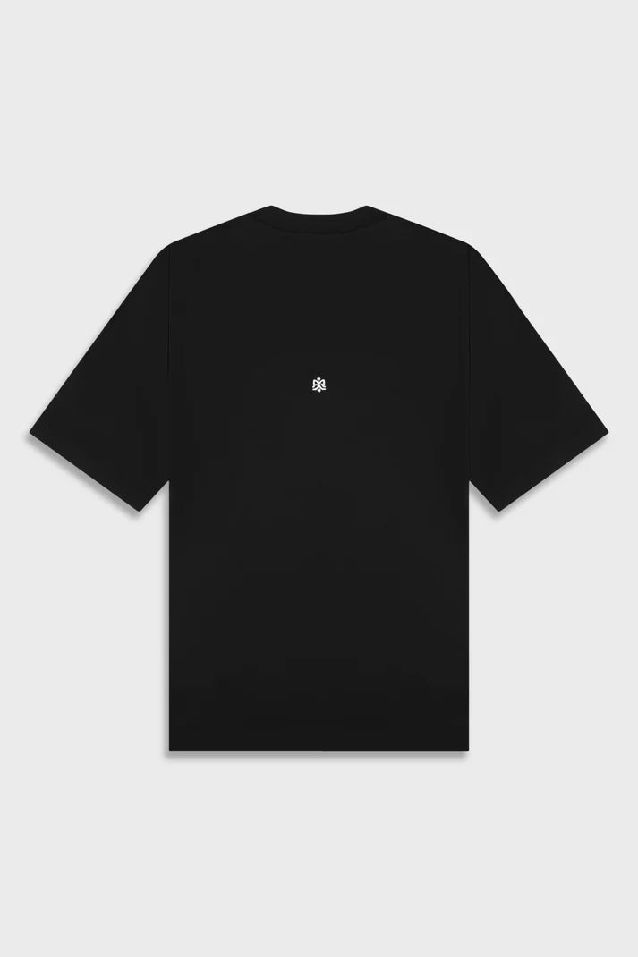 Mercerized 722 Black T-Shirt