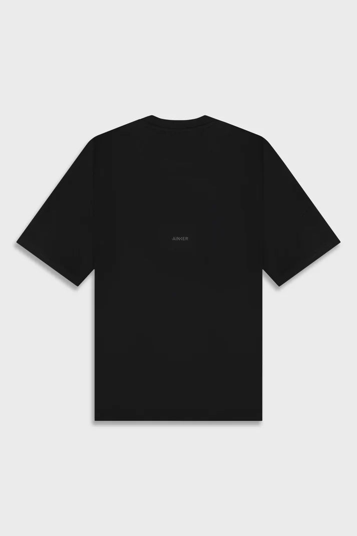 Mercerized 743 Black T-Shirt