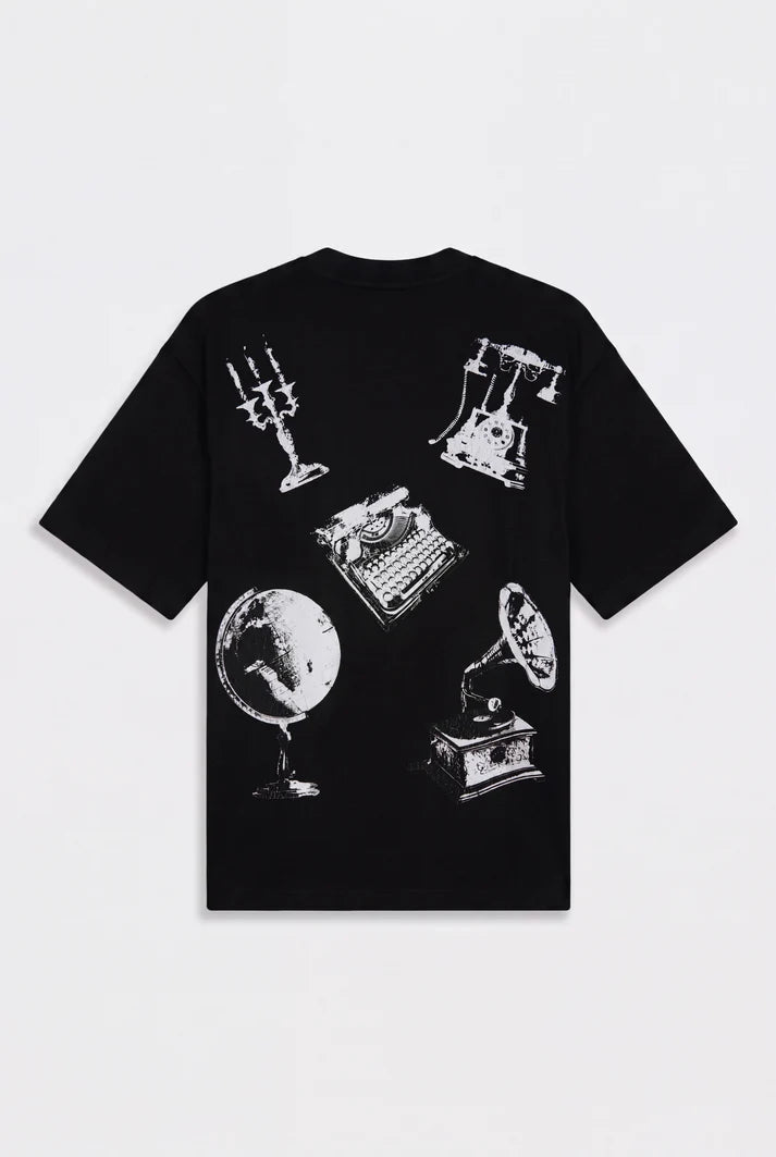 Cotton 1146 Black T-Shirt