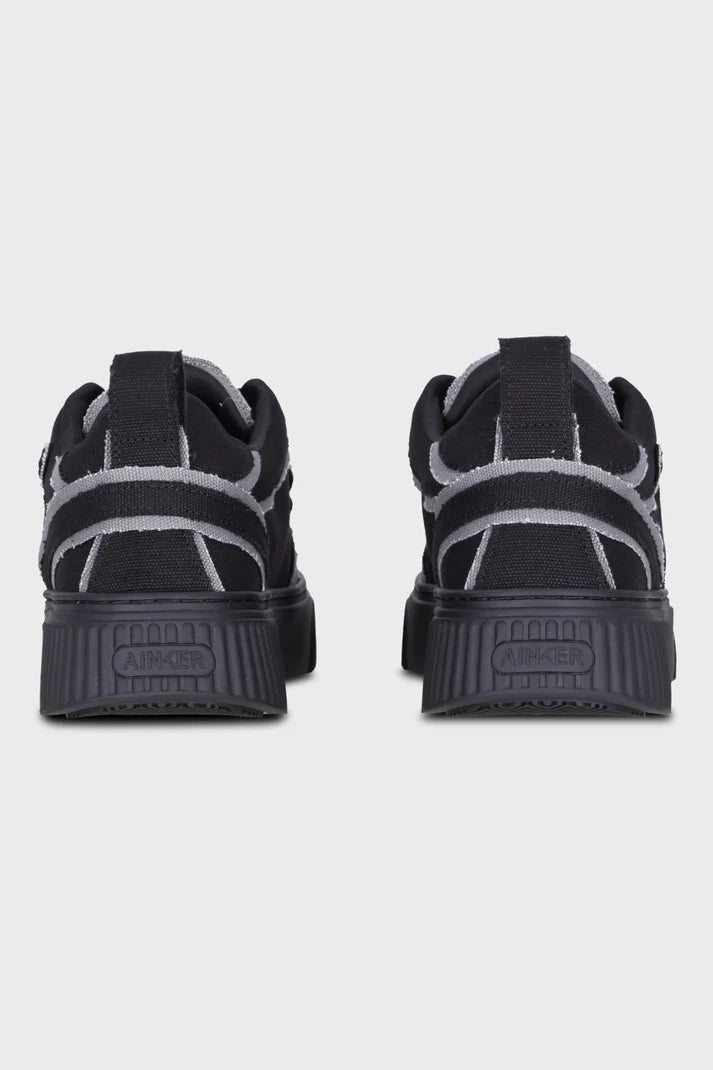 Star Line Canvas Black/Gray