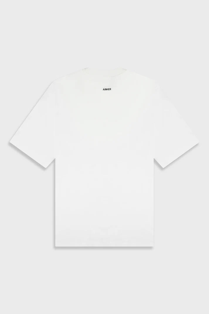 Mercerized 853 White T-Shirt