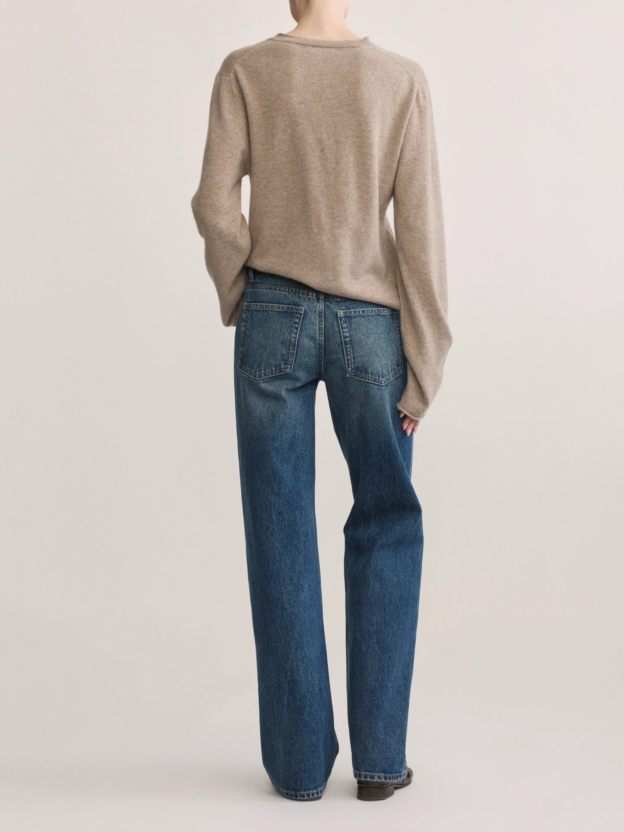 Drue Straight Low-Rise 32" Jeans