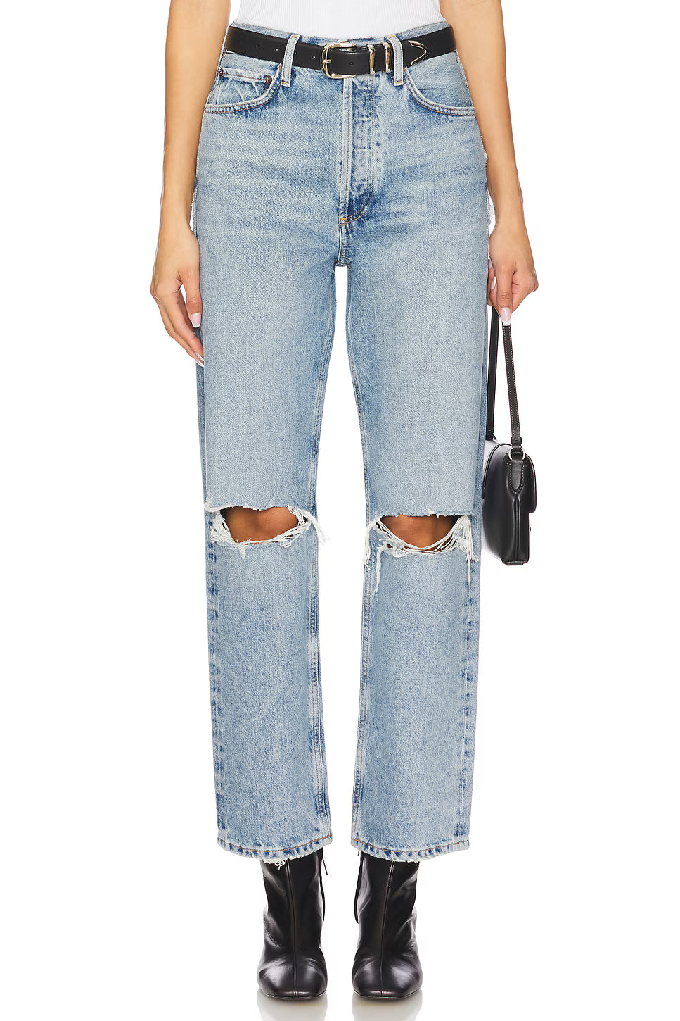 90's Mid Rise Loose Fit Jeans