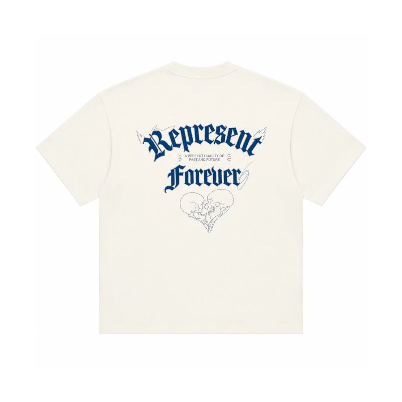 Represent Duality Flat White T-shirt