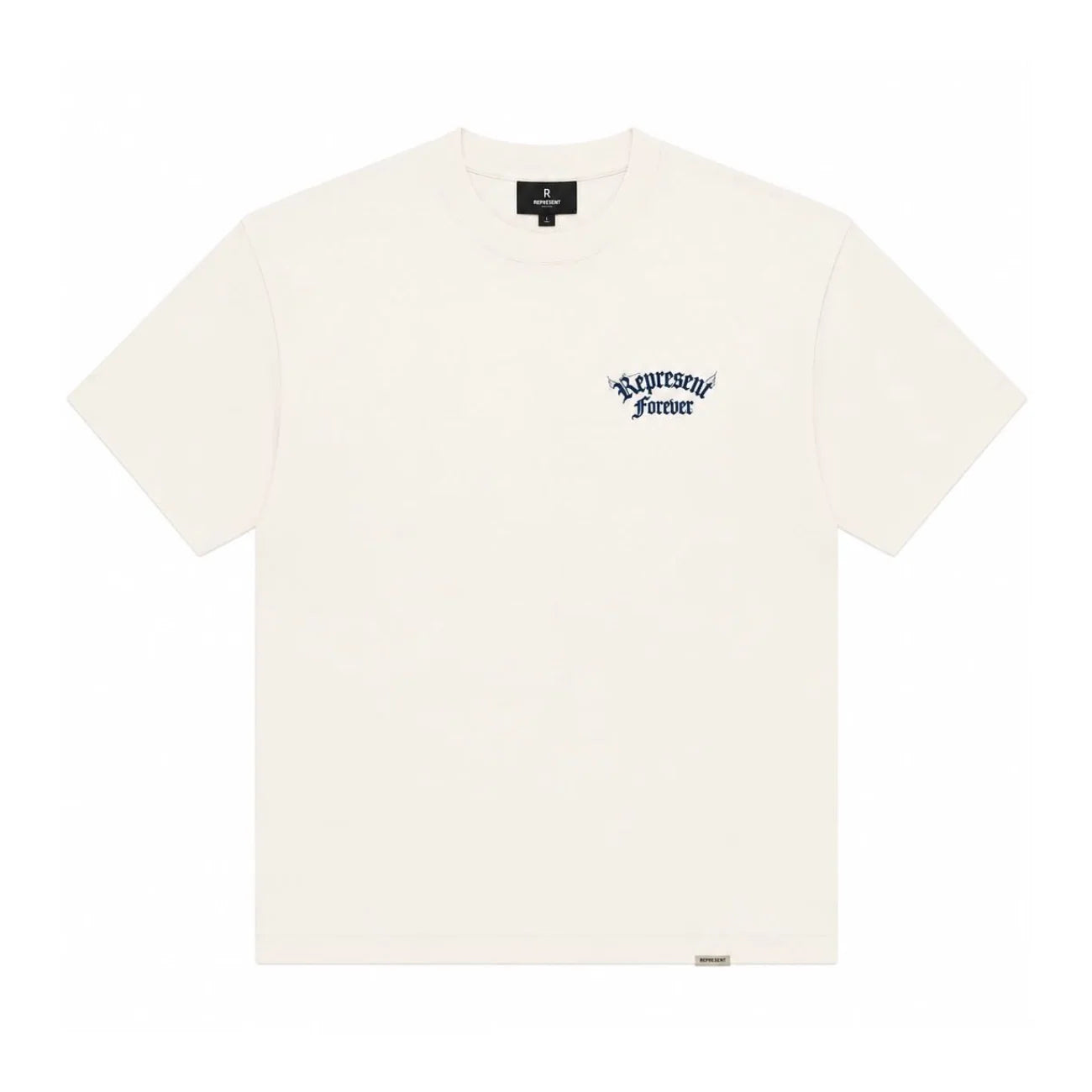 Represent Duality Flat White T-shirt