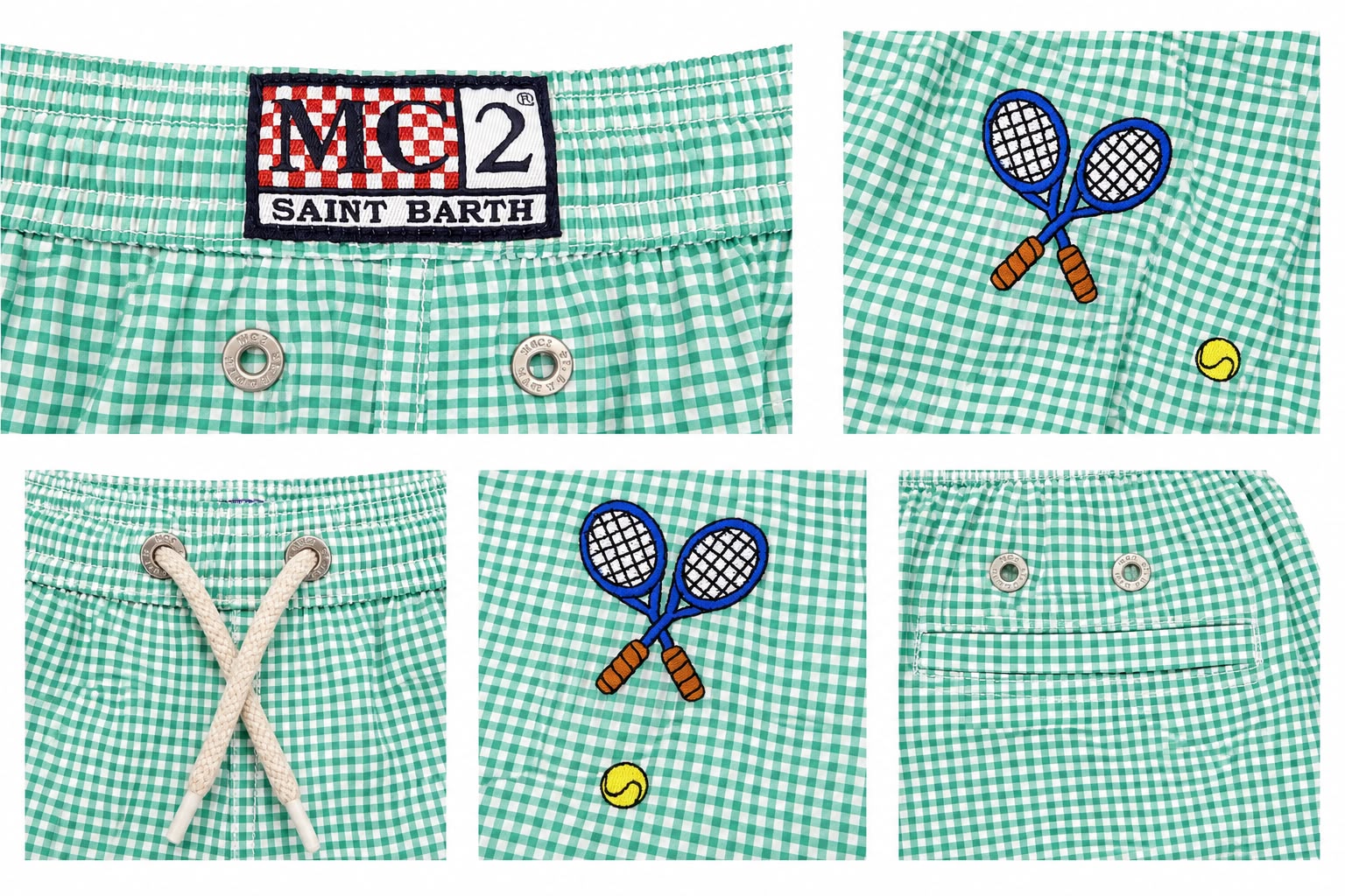 Seersucker tennis vichy 57