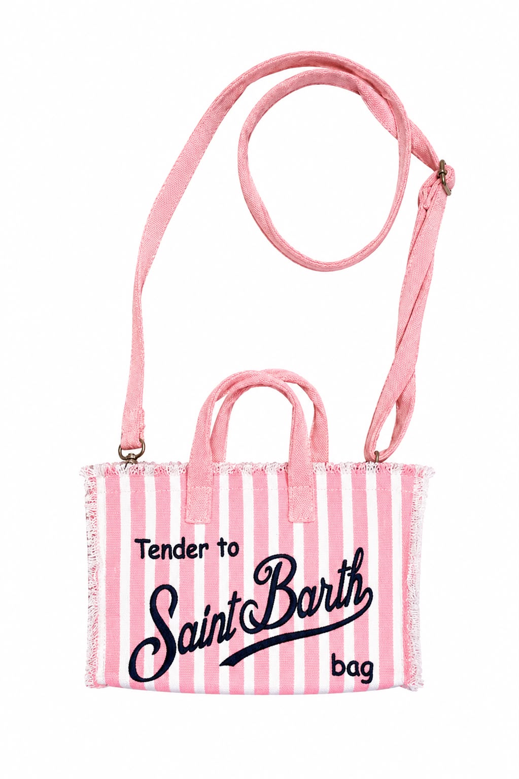 Phone bag linen stripes v 21